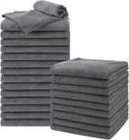 UNIMADE Salon Towels 24 Pack, Super Soft Microfiber Gym Towels, Highly by Unimade