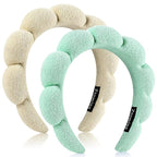 Ztomine Spa Headbands, Terry Cloth Headband Face Wash Headband Combo Pack by Ztomine