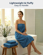 LANE LINEN Luxury 6-Piece Bath Towel Set - Image 2