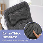 Poemland Full Body Bath Pillow for Tub -Soft Bathtub Pillow for Full Back - Image 4