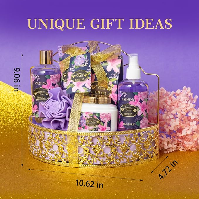 Beauty Kits for Women, Home Spa Baskets Bath Gifts, Bath Spa Kit for Women - Image 8