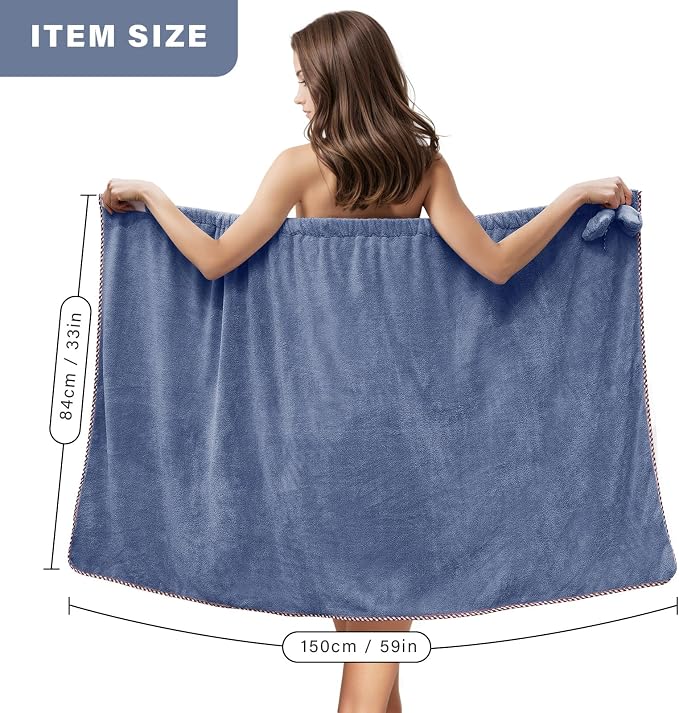 GOSCHE Bath Towel Wrap for Women - Image 2