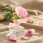 Reed Diffusers Set, 7.10 oz Rose Water Scented Diffuser - Image 2