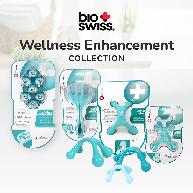 BioSwiss Claw Massage Roller, Handheld Muscle Massager - Image 7