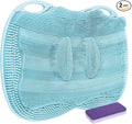 Foot Scrubber Mat Large Feet Scrubber in Shower + Pumice Stone 2 Pack by Mabnuby