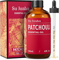 SU JUABA Patchouli Essential Oil 4 Fl Oz, 100% Pure Natural Aromatherapy Oil by Unknown