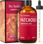 SU JUABA Patchouli Essential Oil 4 Fl Oz, 100% Pure Natural Aromatherapy Oil by Unknown