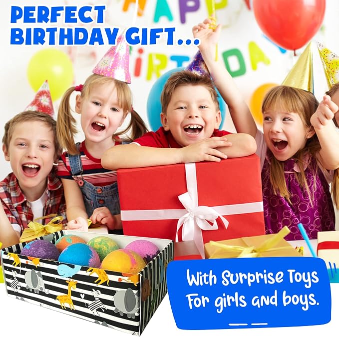 Bath Bombs for Kids with Toys Inside - Image 5