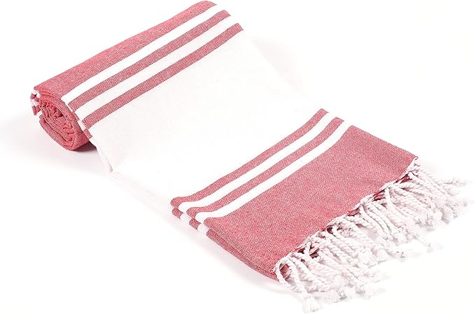 Goroly Home Cotton Turkish Peshtemal Beach Towel, Extra Large, Thin Quick Dry by GorolyHome