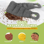 UNCN Long Wide Heating Pad for Neck and Shoulders Back 33x5.9 Microwavable - Image 5