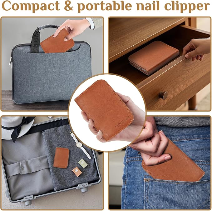 MINKINH Manicure Set Professional Nail Clipper Kit-26 Pieces Stainless Steel - Image 9