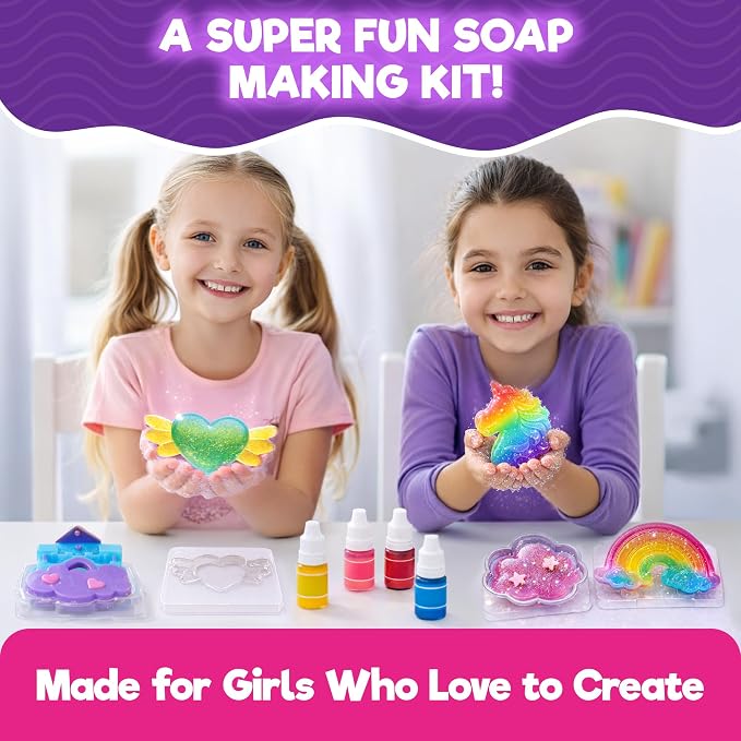Doctor Jupiter Unicorn Glow Soap Making Kit - Image 2