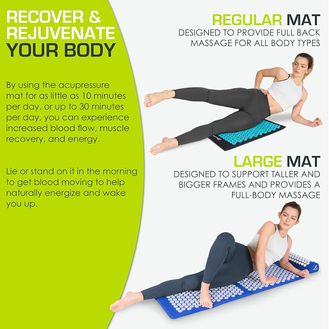 ProsourceFit Acupressure Mat and Pillow Set - Image 5