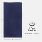 Madison Park 4-Piece Bath Towel Set - Image 9