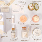 EXTALOW Spa Gifts for Women Mothers Day Gifts Jasmine Bath Gift Baskets - Image 3