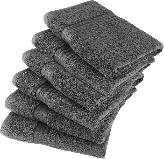 HERCULEAN Large Bath Towels 24 x 50 Pack of 6 | Quick Dry and Highly Absorbent - Image 2