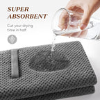 YFONG Large Hair Towel Wrap for Women, Super Absorbent Microfiber Hair Towel - Image 6