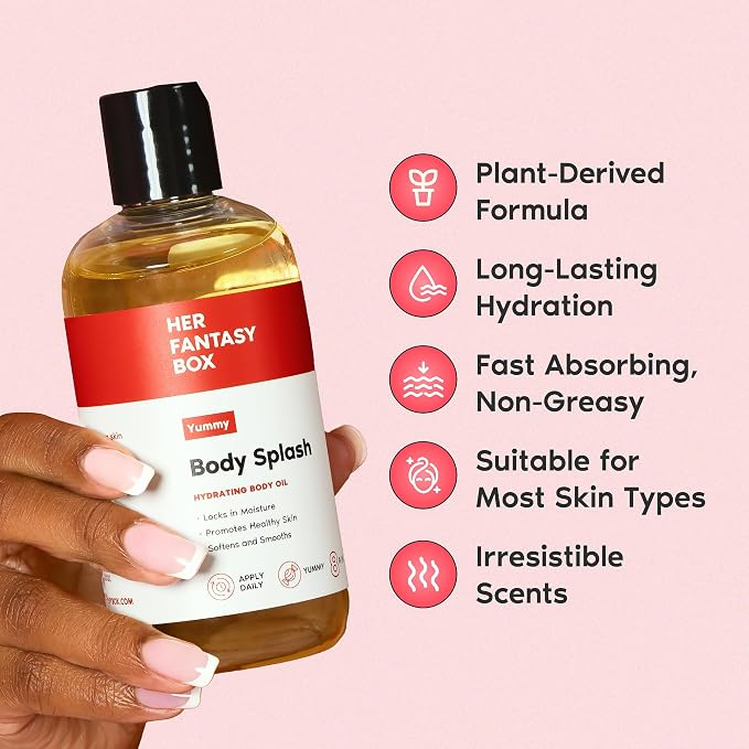 Her Fantasy Box | Body Splash Hydrating Body Oil - Image 3