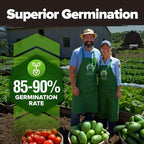 HOME GROWN 25 Variety Survival Seed Vault 12, 000+ Heirloom Non-GMO Vegetable - Image 2