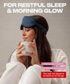 SUNDAYSILKS™ 3D Contoured Silk Sleep Mask | Padded Silk Eye Mask - Image 6