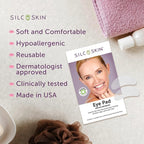 Silc Skin Silicone Eye Pads Reusable Overnight Eye Patches, Medical Grade - Image 6