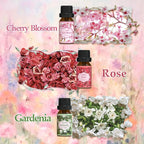 SALUBRITO Floral Fragrance Oils Set, Essential Oils - Image 3