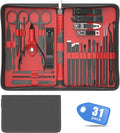 Professional Manicure Pedicure Set, Nail Clipper Kit, Nail Clippers Set by Tseoa