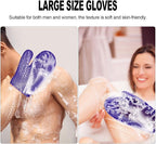 Honeycomb Exfoliating Bath Gloves - Image 4