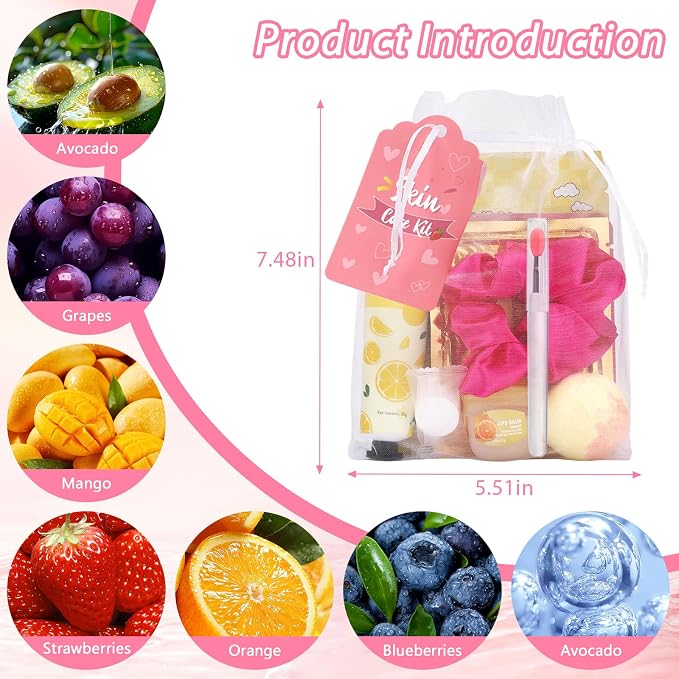 88PCS SPA Party Supplies for Girls, Under Eye Patches, Facial Masks, Lip Mask & - Image 5