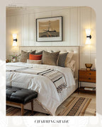 Modern Black Wall Sconce, HWH Up and Down Indoor Sconces Wall Lighting - Image 6