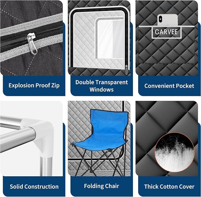 Garvee Sauna Box, Portable Sauna - Image 5