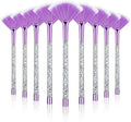 9 Pieces Facial Fan Mask Brushes, Soft Facial Applicator Brushes Tools by Maitys