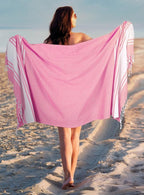 Goroly Home Cotton Turkish Peshtemal Beach Towel, Extra Large, Thin Quick Dry - Image 3