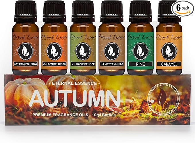Eternal Essence Oils Autumn Set of 6 Premium Fragrance Oils by EternalEssenceOils