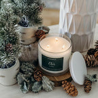 Calyan Wax Co. Fir & Clove 3 Wick Scented Candle - Image 6