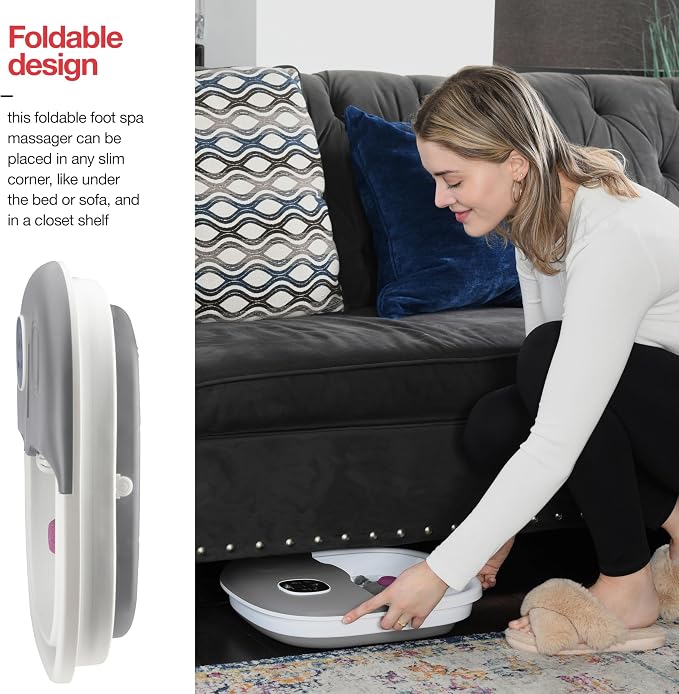 Medical king Foot Spa with Heat and Massage and Jets Includes A Remote Control - Image 6