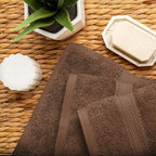 Superior Egyptian Cotton Pile 3 Piece Towel Set, Includes 1 Bath, 1 Hand - Image 4