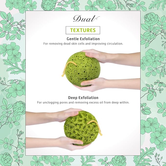 Spongentle Loofah Sponge for Shower and Bathing, Bath Sponge - Image 2