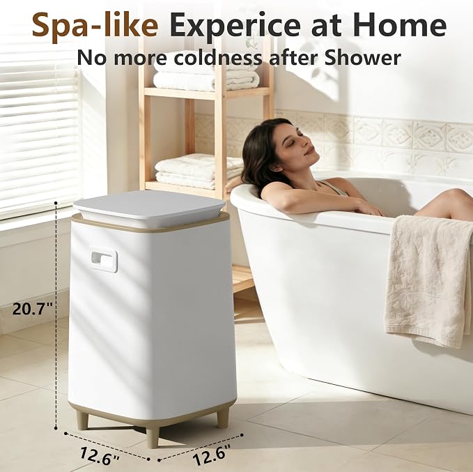 22L Towel Warmer for Bathroom – Fast Heating Blanket Warmer, Fits Two 40" x 70" - Image 4