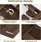 Teak Bathtub Tray, Wooden Tray Caddy - Image 3