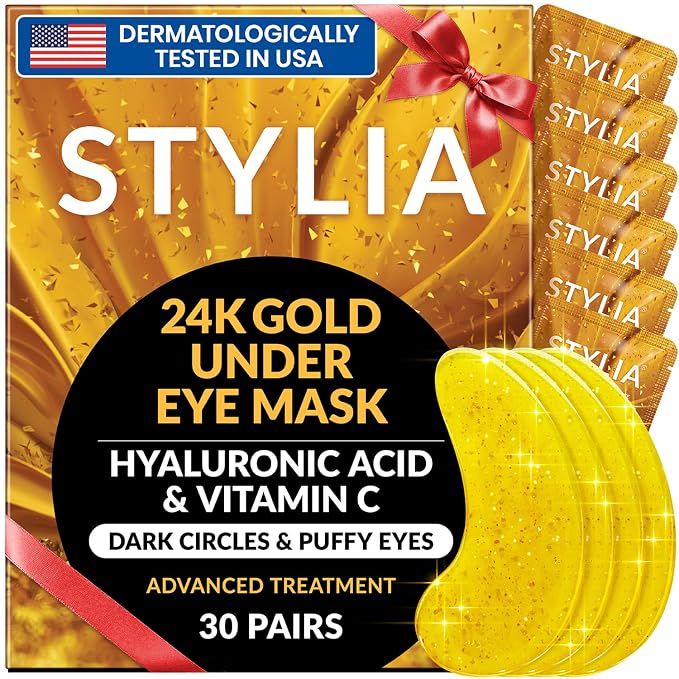 Stylia Under Eye Patches for Dark Circles and Puffy Eyes by Stylia