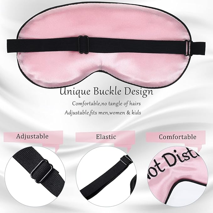 8 Pieces Funny Sleep Mask Silk Eye Mask - Image 4
