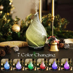 Porseme 280ml Essential Oil Diffuser Glass Color Changing Aroma Air Diffusers - Image 2