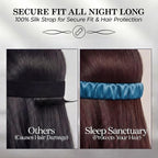 SLEEP SANCTUARY 100% Pure Mulberry Silk Sleep Mask - Image 5