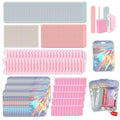 Disposable Manicure Kit Professional, 50 Set Press On Nail Tool Kit by Unknown
