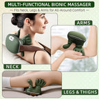 Neck Massager with Heat, Bionic Portable Shiatsu Neck and Back Massager - Image 3
