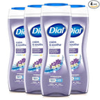 Dial Body Wash, Calm & Soothe Lavender & Jasmine Scent, 16 fl oz by DialSoap