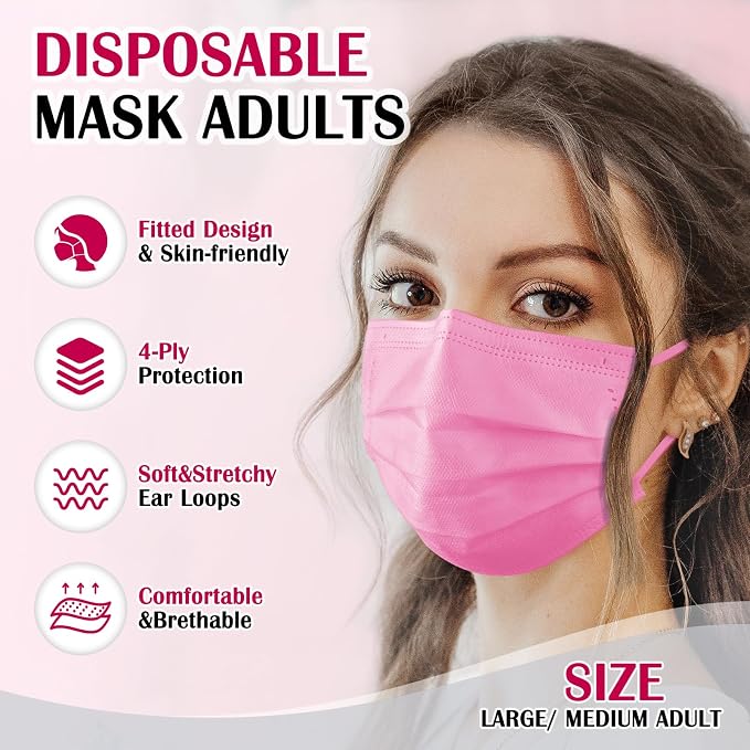 Disposable Face Mask For Adults - Image 2