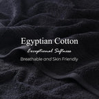 Superior Egyptian Cotton 8-Piece Towel Set, Guest Bath Decor Essentials - Image 7