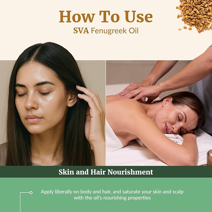 SVA Fenugreek Oil 4oz Premium Carrier Oil - Image 5